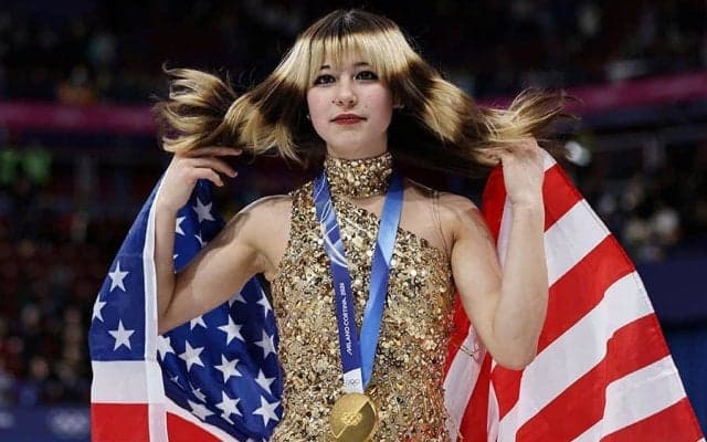 話題の“金メダル美女”、実はMLBイベントに登場していた　再投稿された衝撃投球