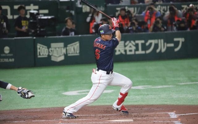 WBC強化試合にはサポートメンバー13名が参加！広島の若きスラッガーなどが選出