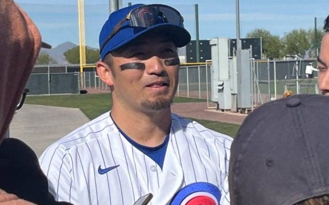 鈴木誠也、村上宗隆イジり…渋滞遅刻は「いかんすね」　中越え二塁打に注文「メールします」