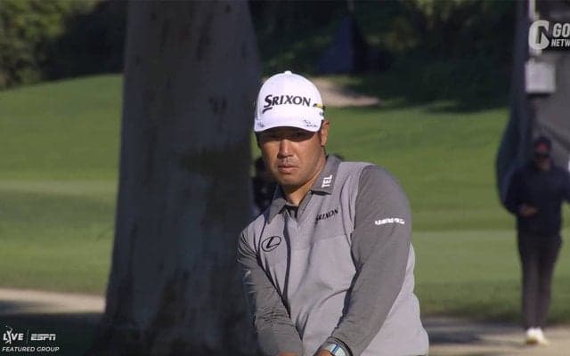 【動画】松山英樹技ありアプローチ＆バンカーショット 2日目好ショット集【ザ・ジェネシスインビテーショナル2日目】