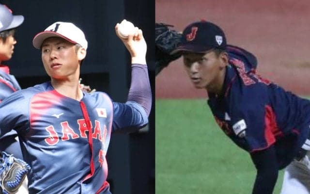 侍ジャパンは曽谷、ソフトバンク・前田悠とドラ1左腕同士の対決に！【22日予告先発投手】
