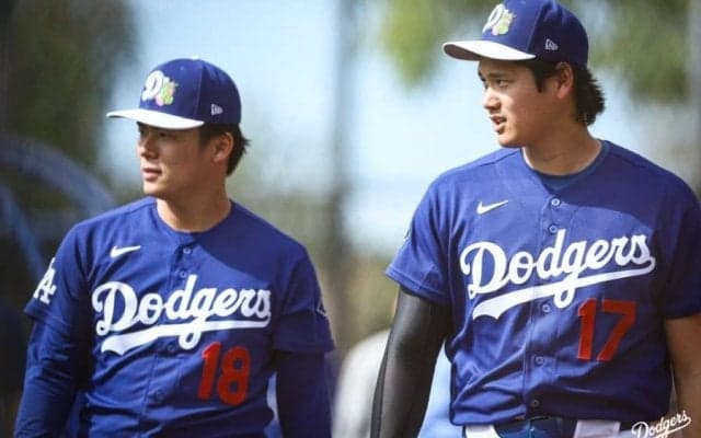 大谷翔平は「1番・DH」　山本由伸がOP戦開幕投手、WBC仕上げへ…エ軍戦スタメン発表