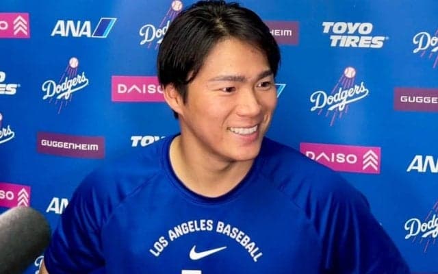 山本由伸に「投げないという選択肢はないですか？」　報道陣から“珍質問”に笑顔