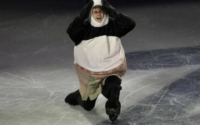 「カンフー・パンダ」でSNS盛り上がり　世界的な大物俳優とも“共演”…「なんでこんなところにいるのだ？」【冬季五輪】