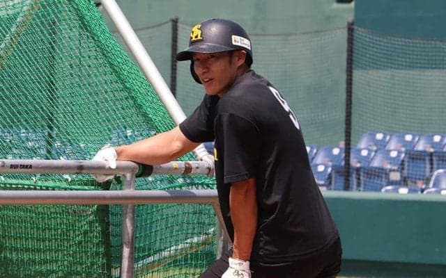 鷹・柳田悠岐が豪快フリー　場内騒然…侍ジャパンとの壮行試合に向けエンジン全開