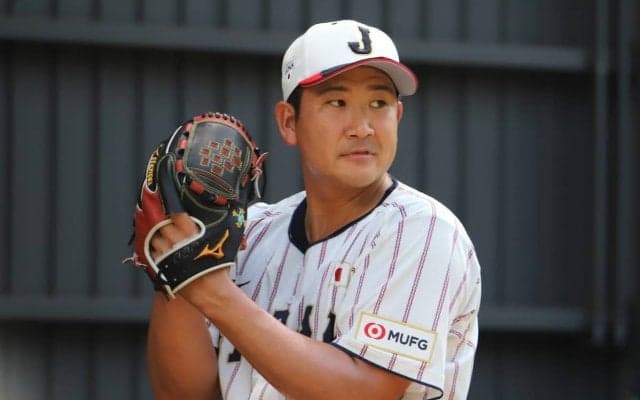 菅野智之が侍ジャパン合宿合流即ブルペン入り！ダルビッシュとも会話交わしながら熱投