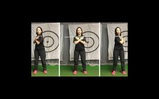 ゴルフスイングの勘違い ～ 肩のまわし方 ～