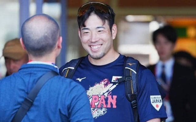 菊池雄星、帰国→侍ジャパンに合流　早くも球場入り…自身初のWBC出場に熱意
