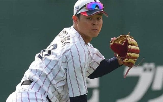 巨人23歳の“成長株”が侍Jで躍動…将来はWBC本戦出場へ「常に目標」　SB戦でスタメン1安打【侍ジャパン】