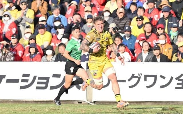 【ハイライト動画あり】東京サンゴリアス、横浜イーグルスに快勝。8トライ奪う逆転勝利で4位に浮上