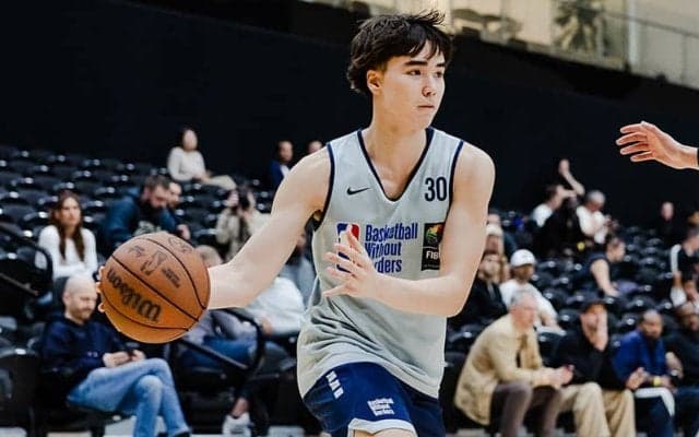 ベネディクト研一郎がBWBキャンプに参加…富永啓生や渡邊雄太を目標に掲げアジアカップ2026へ