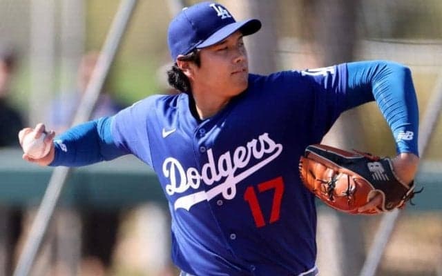 大谷翔平、今後の投手調整は？　ド軍投手コーチ「WBC期間のオフに2度、打者と対戦する機会を持てれば」　米紙報じる