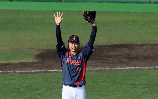 【侍ジャパン】「スーパーマンが来た」牧原大成の間一髪ダイビングキャッチに高橋宏斗が感謝