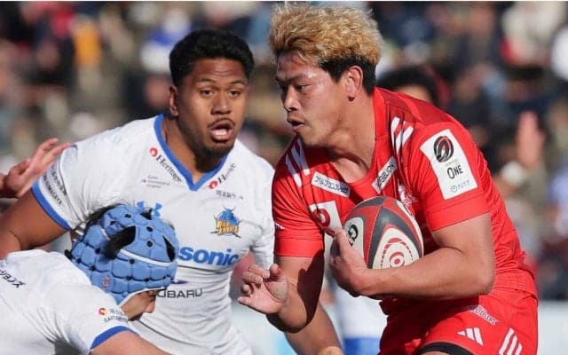 全員でフォア・ザ・チーム。その象徴の一人が金髪の29歳