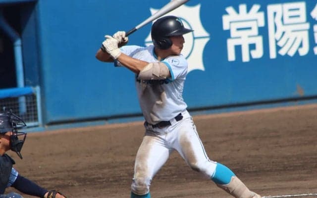日大に進んだ山梨学院出身のセカンドが実戦デビュー！社会人相手に初安打