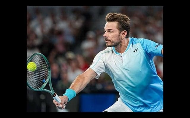  フェデラー観戦 ワウリンカ初戦突破 