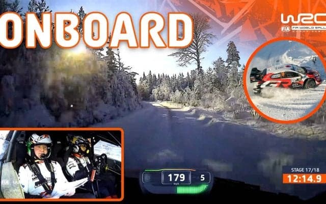 勝田貴元がベストタイムを記録したSS17のオンボード全編がWRC公式で公開