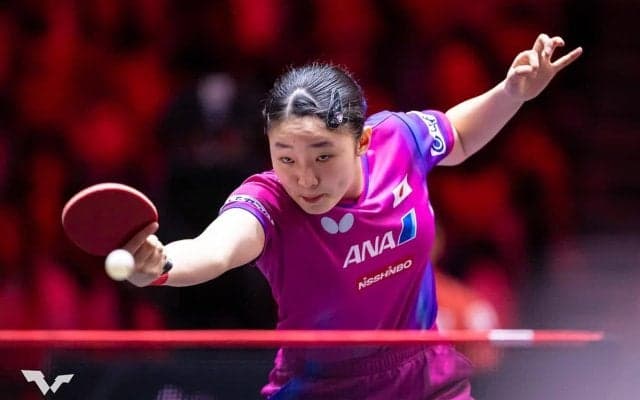 張本美和、存在感高める17歳を中国メディアが警戒「手強いライバル」　大藤沙月との直接対決は「日本の若き才能同士の戦い」【シンガポールスマッシュ】