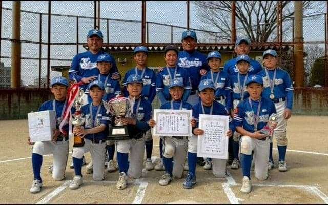 長曽根ストロングスが優勝　少年軟式野球美原大会決勝、堺市で開催