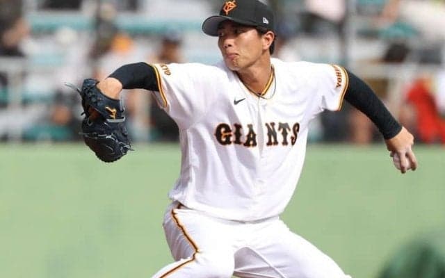 「中日の大野とか」巨人に現れた大型ルーキー左腕を球界OBが絶賛　OP戦デビューで150キロをマーク「球がズドーンとくる」「ボールが持ち上がらない」