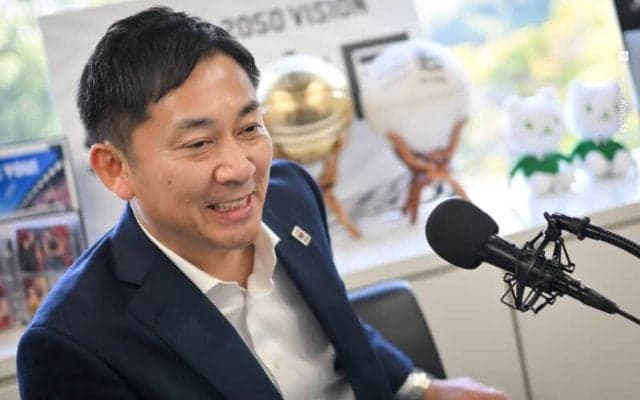 “新生”日本代表に島田慎二氏「最強の布陣で最高の一体感を」チェアマン呼称変更の背景も説明