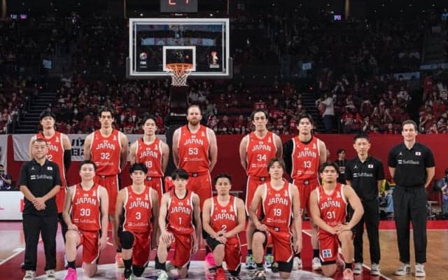 バスケ日本代表が中国に14点リードし前半終了…西田や渡邊雄ら2P量産し主導権握る