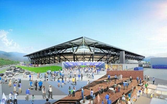 モンテディオ山形の新スタジアム、エスコンが最大50億円の出資表明