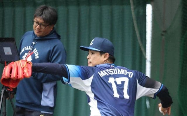 【西武】松本航「１球目から自分の球を」28日ロッテ戦で先発　ローテ入りへ「競争の中にいる」
