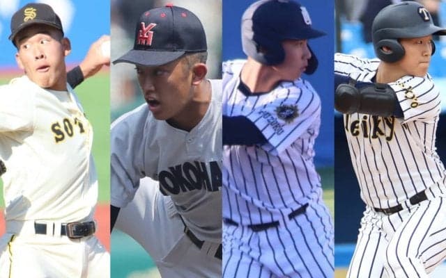 【センバツ出場校ランキング】個人成績各部門のトップ選手は？強豪の強打者、好投手が勢揃い