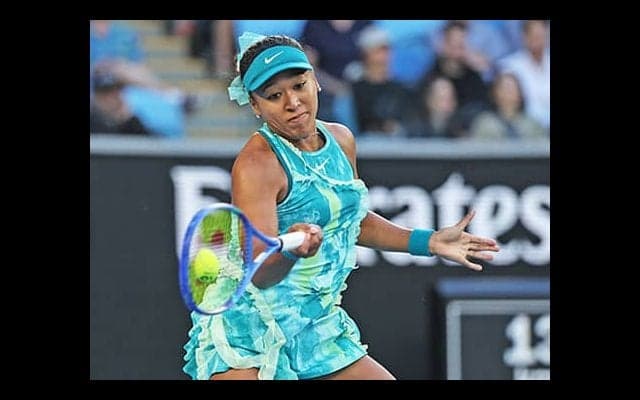  大坂なおみ 復帰戦に向け会場で練習 