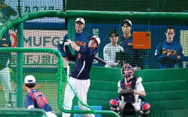 【WBC】大谷翔平の打撃練習にネットもくぎ付け　約6・5万人がリアルタイムで視聴