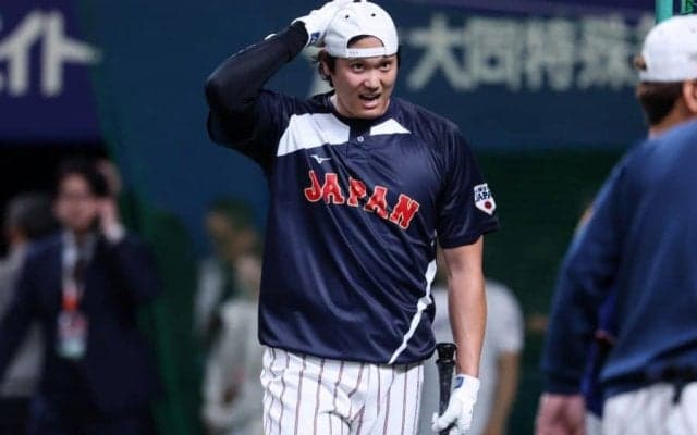 大谷翔平、日本で披露した「壮観なショー」　MLB公式も“異常現象”に驚き「人前では稀なこと」