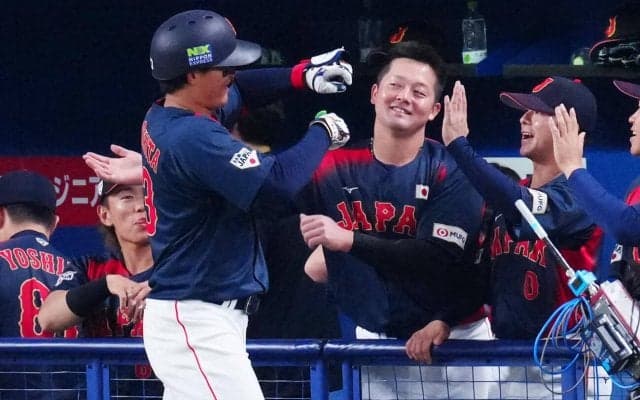 【WBC】侍ジャパン連勝　牧秀悟＆森下翔太の中大コンビが本塁打　一時ビハインドも５回に猛攻