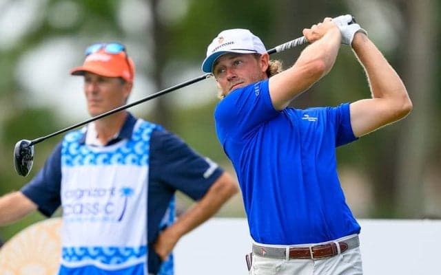 スマザーマン初Vなるか「少し鳥肌が立っています」　全英覇者と最終日最終組で激突