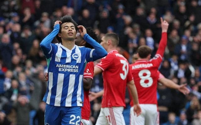 ブライトン三笘薫、７試合連続でゴール＆アシストなしも…キレのあるプレーでチームの連勝に貢献