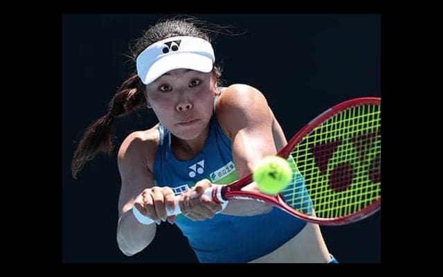  坂詰姫野 ストレート勝ちで本戦王手 