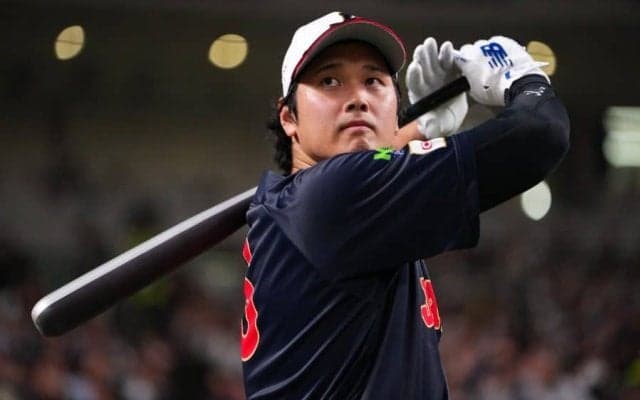侍J・大谷翔平、オリ戦に「2番・DH」　井端監督がスタメン明言…MLB勢4人、サトテル6番