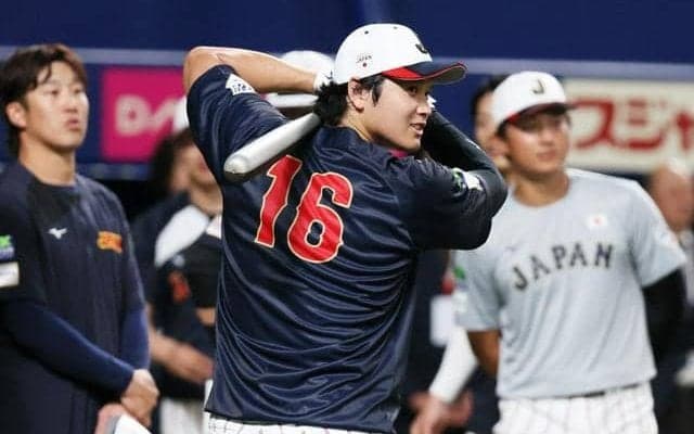 大谷翔平は2番で先発、1番は近藤　中軸には鈴木、村上、吉田が並ぶ