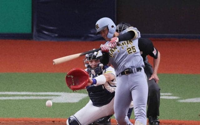 【阪神】ドラ２谷端将伍、15打席目うれしい初安打「１本出てほっと」メジャー78勝左腕から中前打