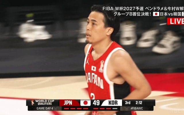 富樫勇樹が「凄すぎて引く」韓国3人翻弄の“絶品ふんわりパス”でスーパーアシスト「ブロックできると思わせて…」「美しい」ファン驚愕【バスケW杯予選】