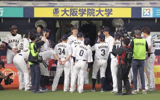 【WBC】新たな“お茶ポーズ”追試へ　大谷翔平むちゃぶりから北山亘基考案も…「やっぱダメ」