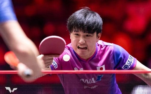 張本智和が5位、松島輝空は8位でトップ10維持　戸上隼輔が20位、1位王楚欽、2位にモーレゴードが上昇｜卓球男子世界ランキング（2026年第10週）