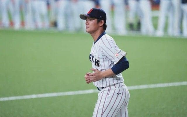 大谷翔平が急接近→山本由伸が「すっっっごい嬉しそう」　侍戦前のホッコリ光景