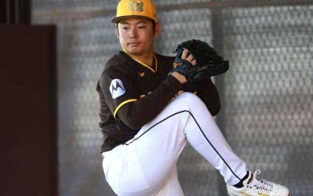 侍ジャパン辞退の松井裕樹、負傷は回復傾向　パドレスコーチは週後半でのブルペン入りも示唆「開幕に間に合うように調整している」