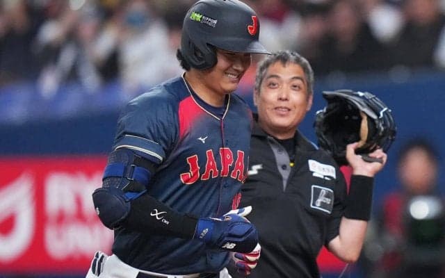 大谷翔平の背後…「世界にバレるぞ」　「 声で分かるw」人物にファン騒然【侍ジャパン】