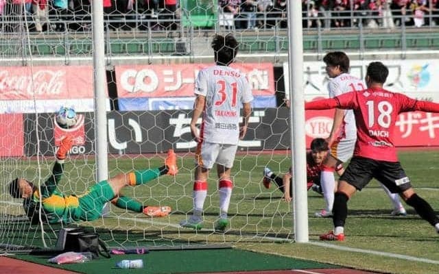 ファジ新FW河野　意地の「2ゴール」　今年初勝利　グランパス戦