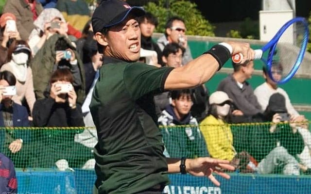 錦織圭、復帰初戦で本戦1回戦突破　世界190位をフルセットで撃破＜ティオンビル・オープン＞