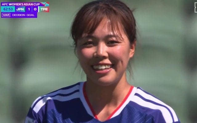 なでしこジャパン、アジア杯初戦は“全員守備”のチャイニーズ・タイペイに2ー0辛勝　谷川萌々子が先制弾　2大会ぶり3度目の優勝に向け白星スタート