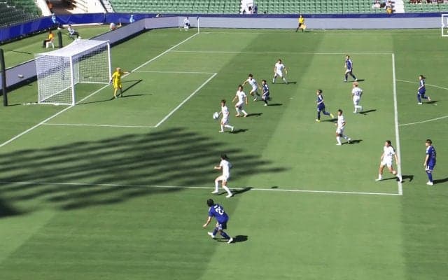 「極上だ」なでしこジャパン切り札、美しすぎる“放物線クロス”で大仕事！追加点アシストの瞬間「やっぱ千葉玲海菜が入ると点が入る」【女子アジアカップ】