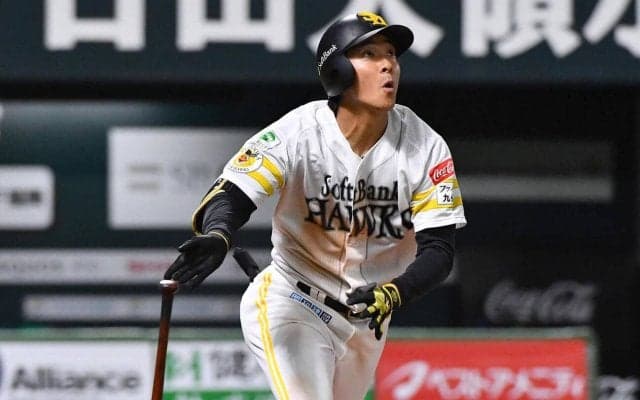 【ソフトバンク】柳町達「ボールの見極めができている」OP戦１号！初の開幕スタメンへ打撃好調